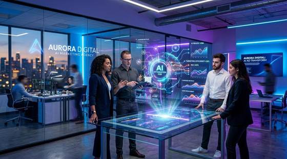 AI marketing agency digital transformation artificial intelligence advertising