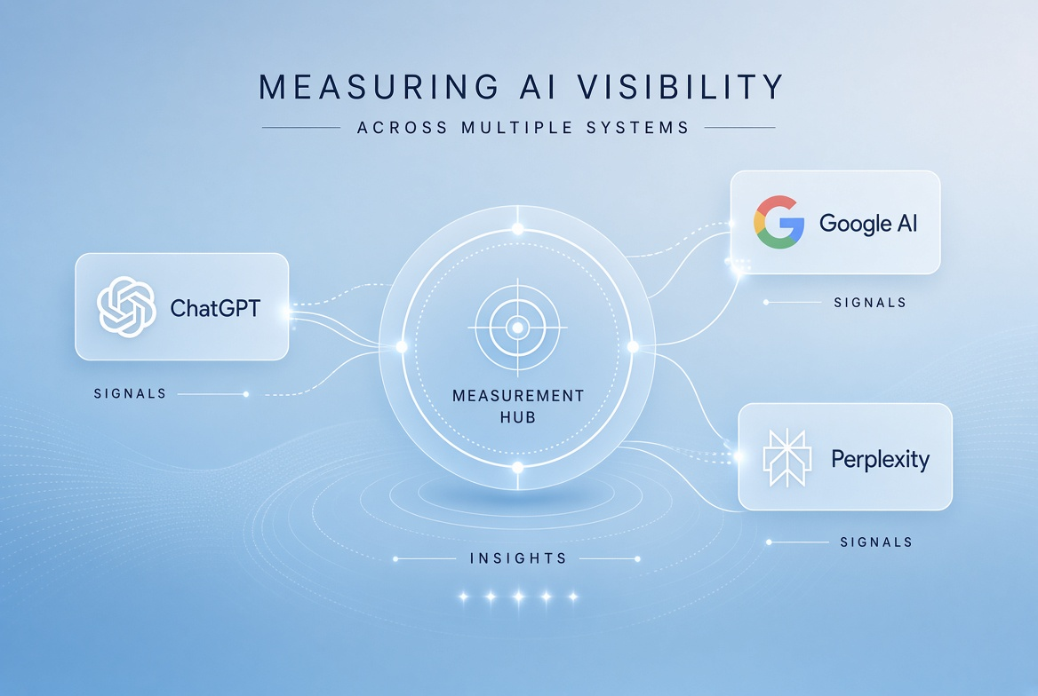 How Can AI Visibility Be Measured Across ChatGPT, Google AI and Perplexity?